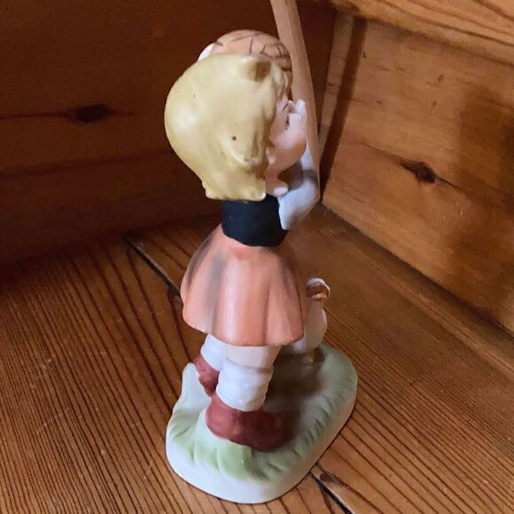 Flambro Girl and Goose   - Picture 3 of 5